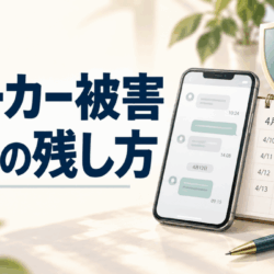 つきまとい・ストーカー被害の証拠の集め方｜警察に相談するときに役立つ記録の残し方【岐阜の探偵が解説】