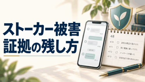 つきまとい・ストーカー被害の証拠の集め方｜警察に相談するときに役立つ記録の残し方【岐阜の探偵が解説】